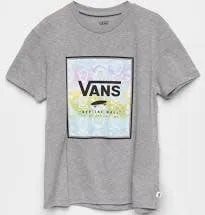 Vans Skull Box Girls T-Shirt - Cement Heather -