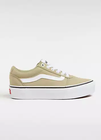 Vans Women’s Canvas Elm Ward Platform Trainers