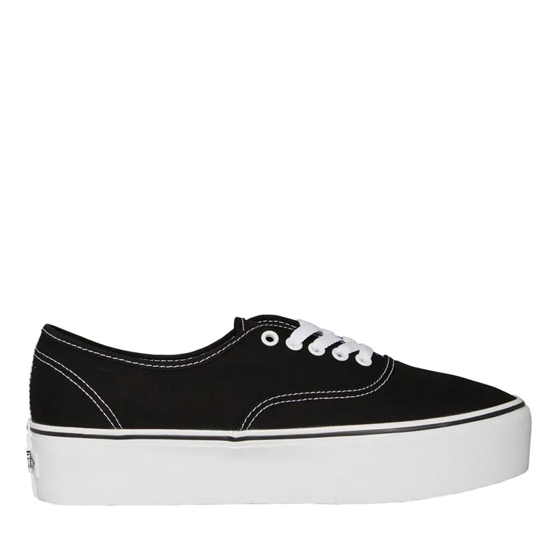 Vans Womens Authentic Stackform Trainers Black/True White