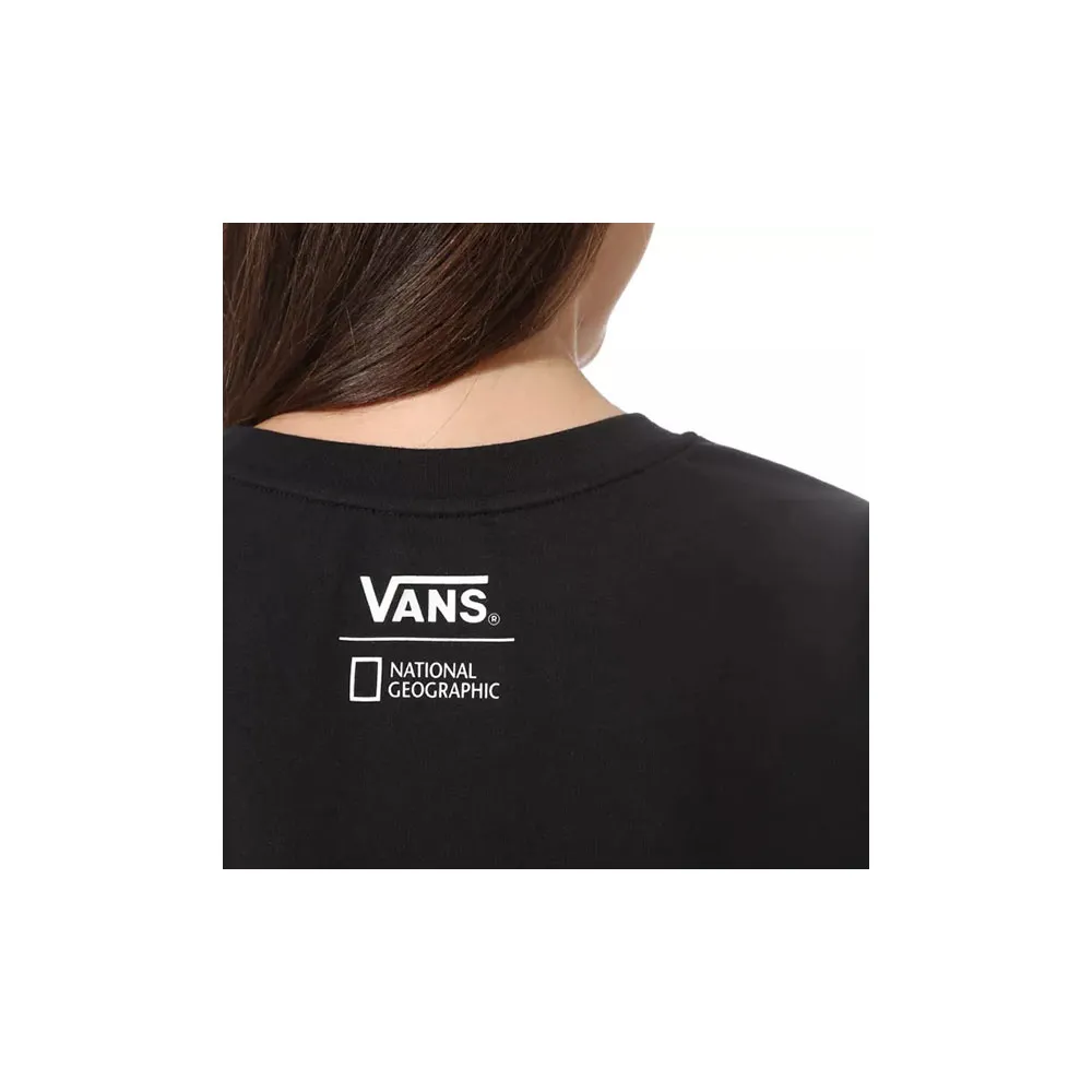 Vans x National Geographic Roll Out T-Shirt Black VN0A4RGPBLK