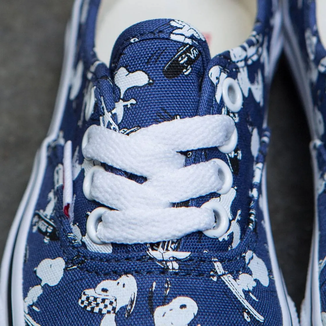 Vans x Peanuts Big Kids Authentic - Snoopy Skating (blue)