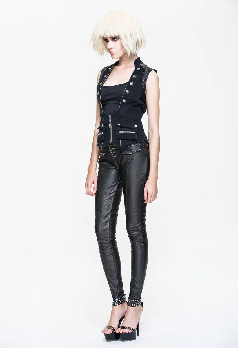 vest women's DEVIL FASHION - WT008  -  Metal-shop