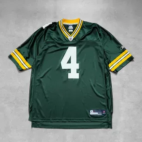 Vintage Reebok NFL Brett Favre Green Bay Packers Jersey - 2XL