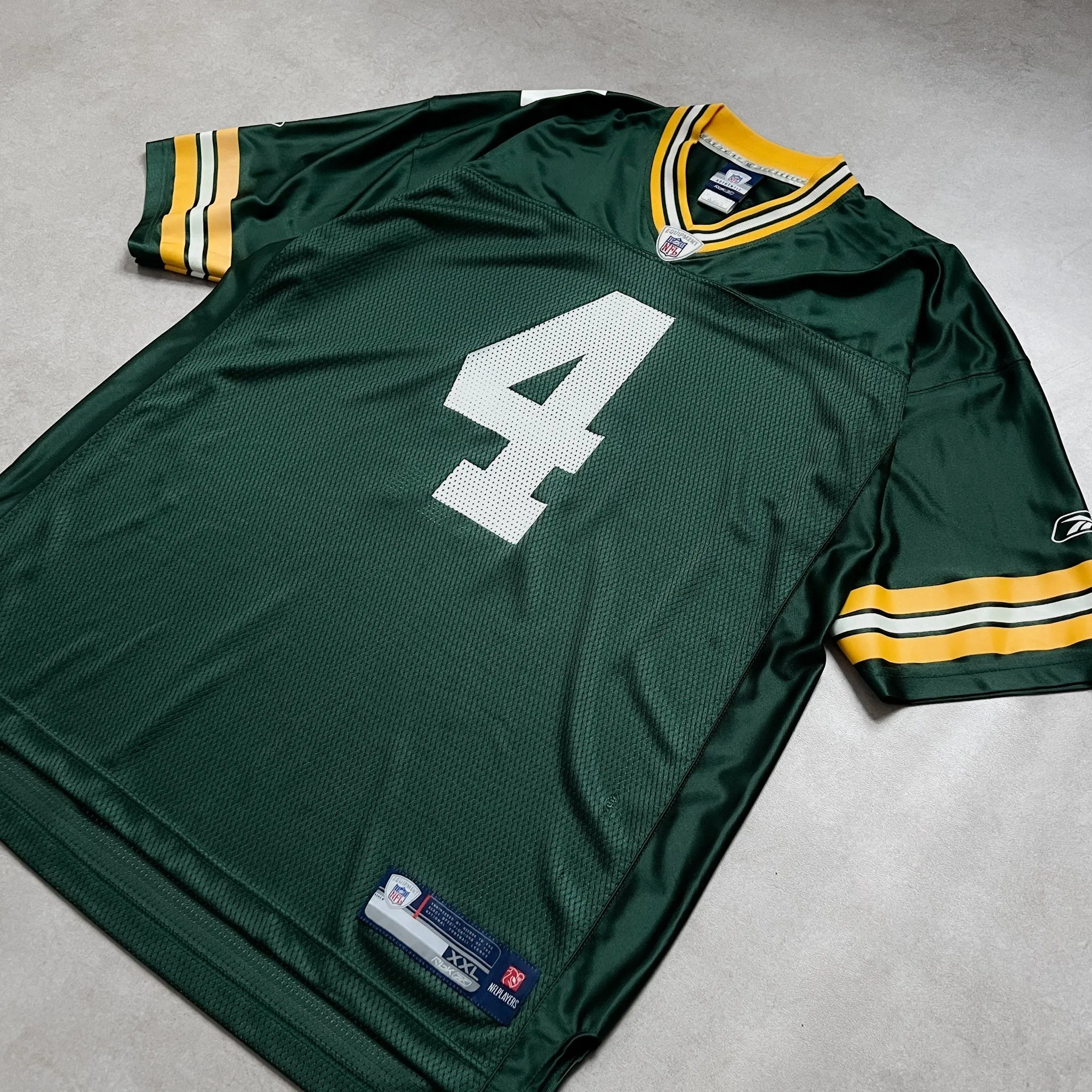 Vintage Reebok NFL Brett Favre Green Bay Packers Jersey - 2XL