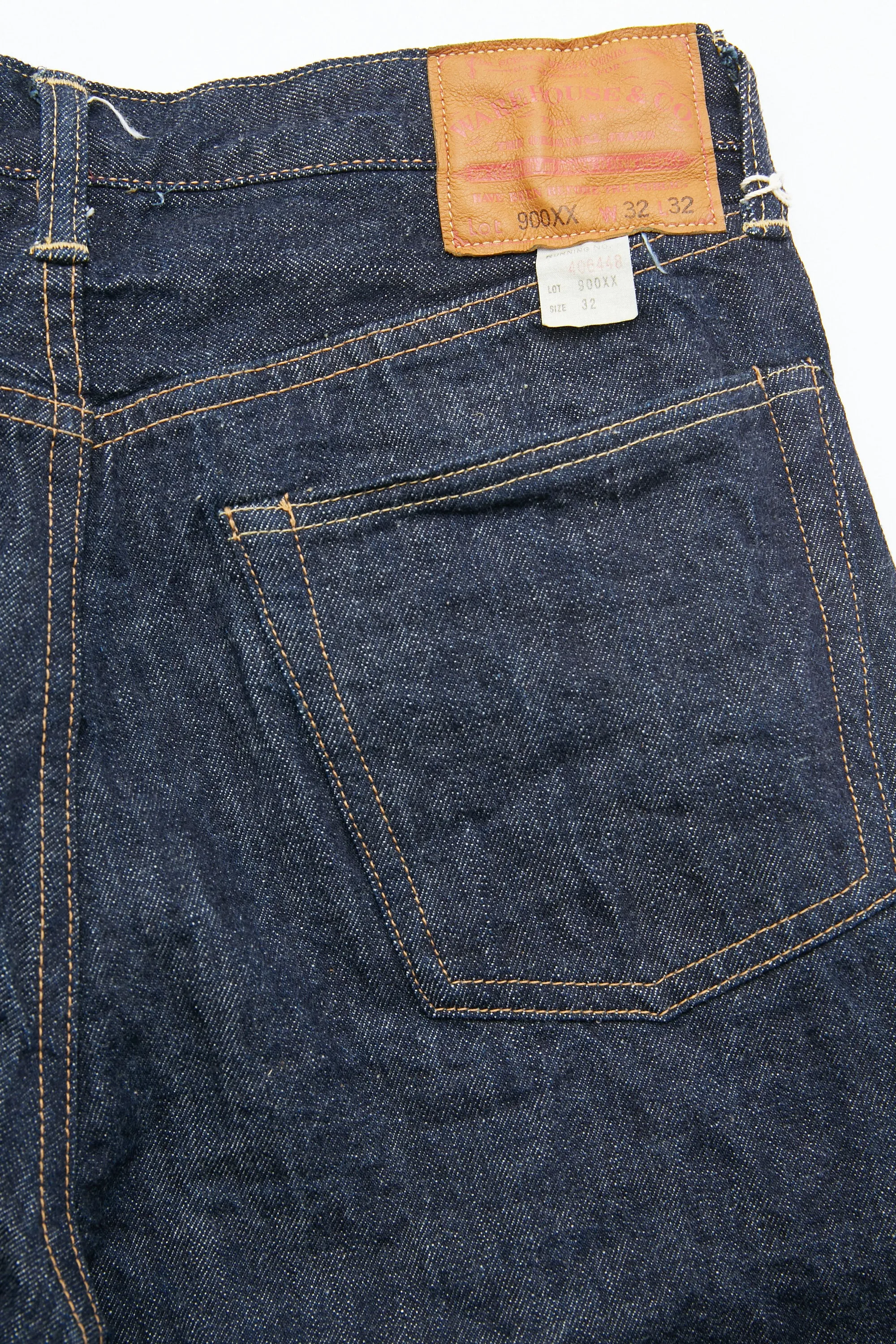 Warehouse & Co. Lot 900xx Slim Fit Jeans - Indigo Denim/One Wash