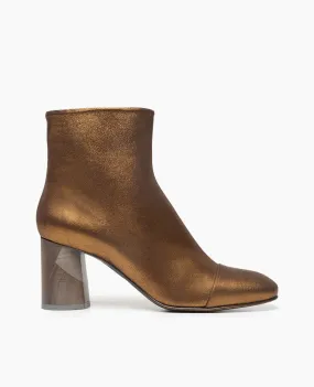 Warehouse Sale - Laeve Boot Bronze Metallic Suede