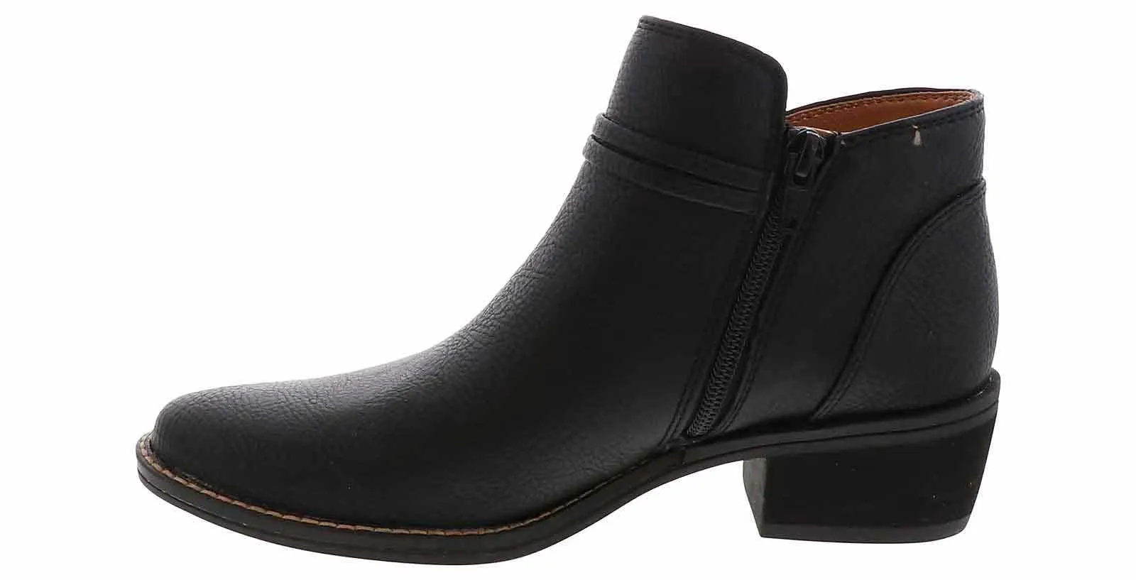 White Mountain Althorn Women’s Comfort Boot-Black