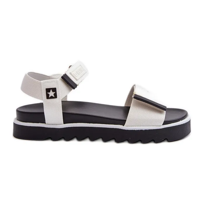 Women's Platform Sandals Big Star NN274777 White