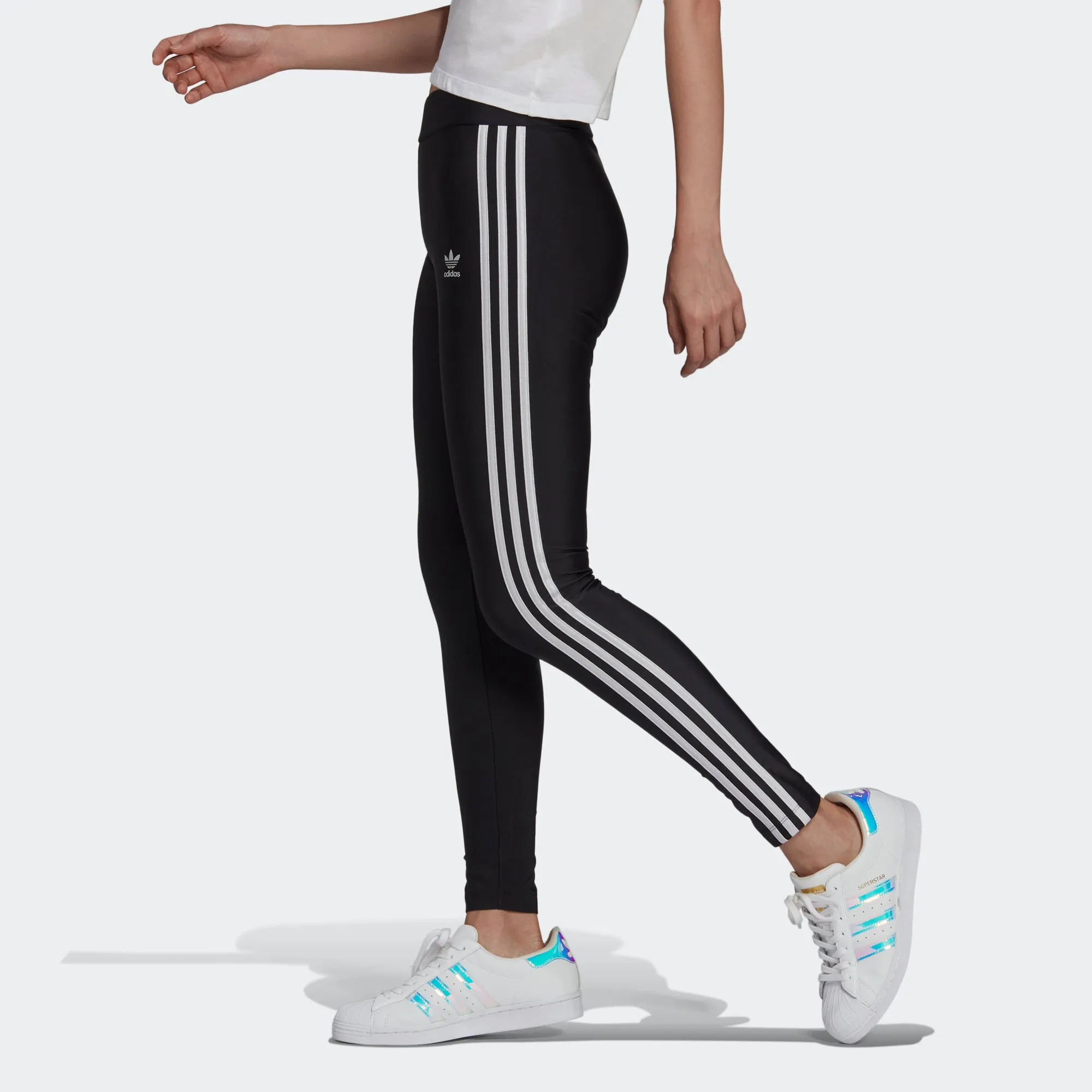 Women's adidas Originals Adicolor Classics High Shine Leggings Black