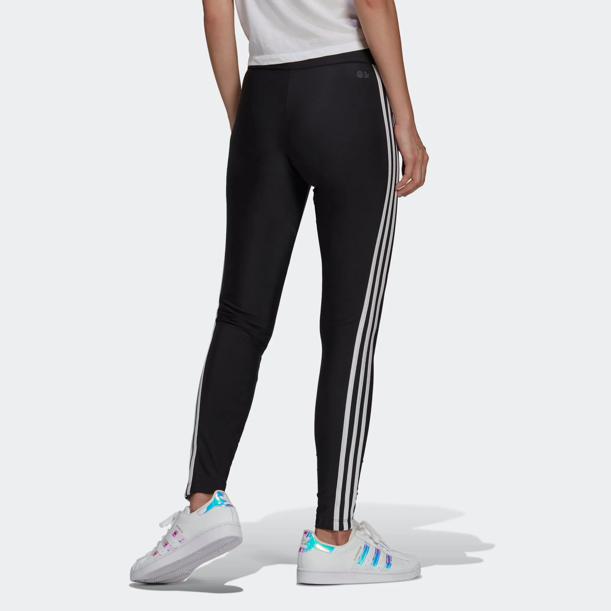 Women's adidas Originals Adicolor Classics High Shine Leggings Black