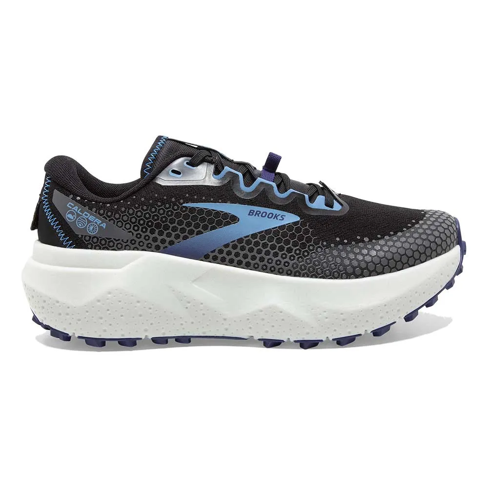 Women's Caldera 6 Trail Running Shoe - Black/Blissful Blue/Grey - Regular (B)