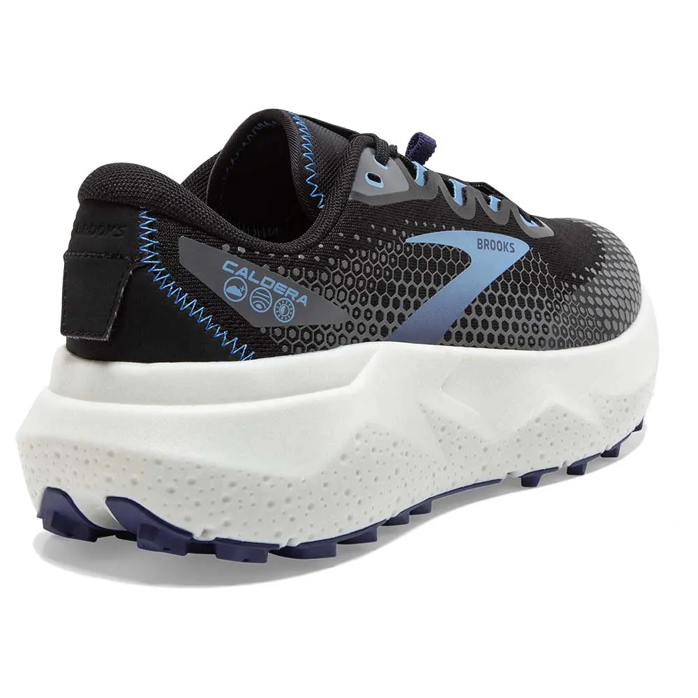 Women's Caldera 6 Trail Running Shoe - Black/Blissful Blue/Grey - Regular (B)