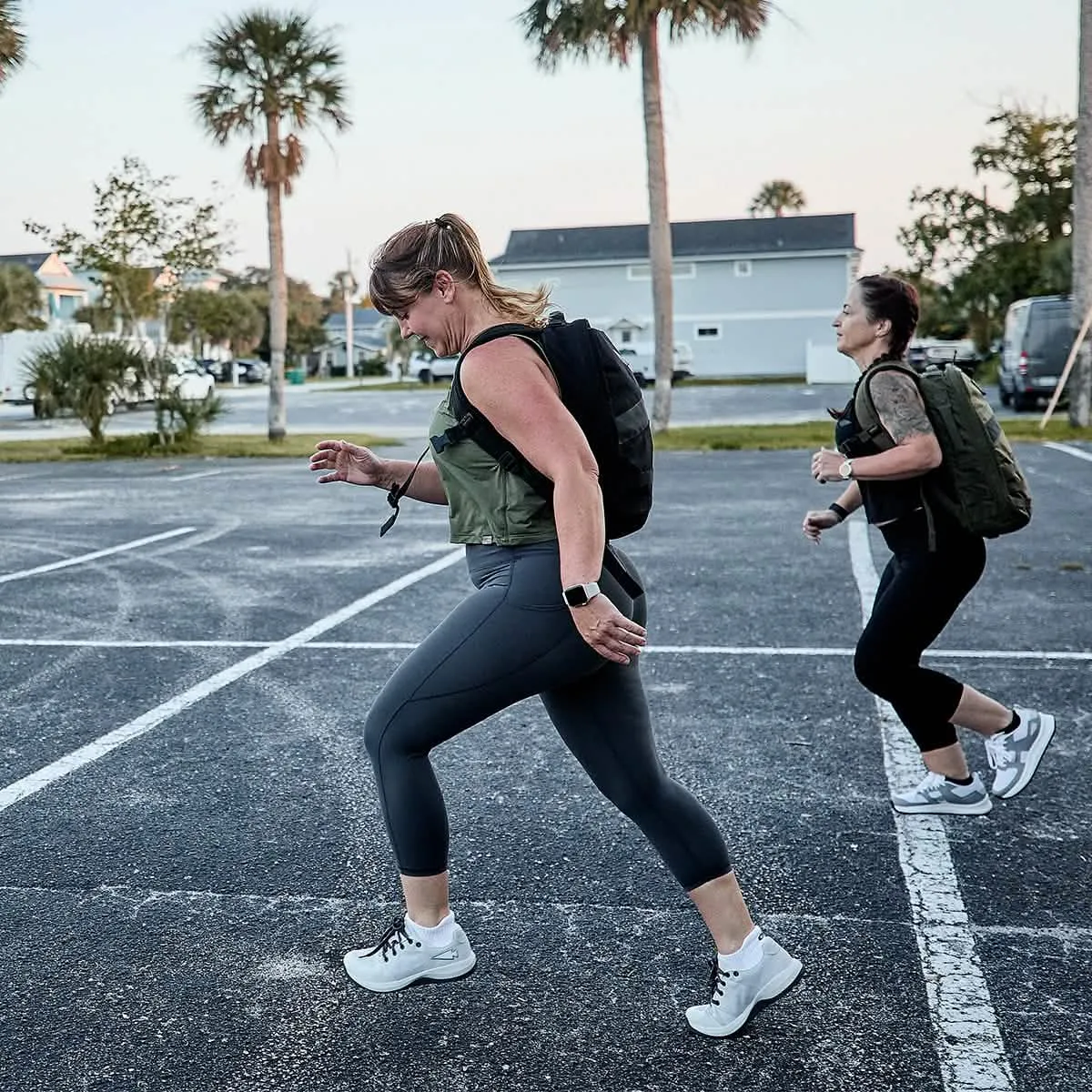 Women's Cropped Training Leggings Pocket - ToughFlex