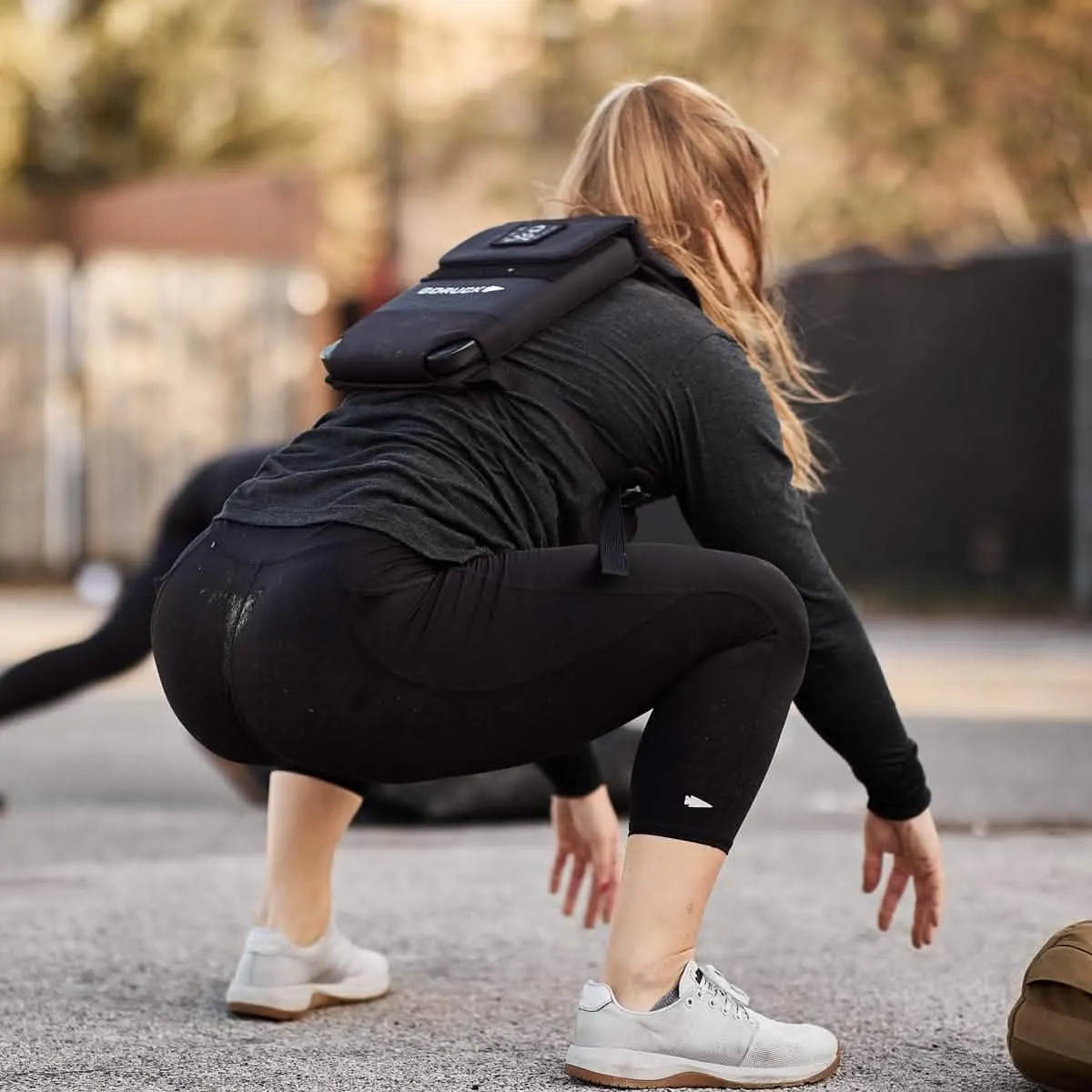 Women's Cropped Training Leggings Pocket - ToughFlex