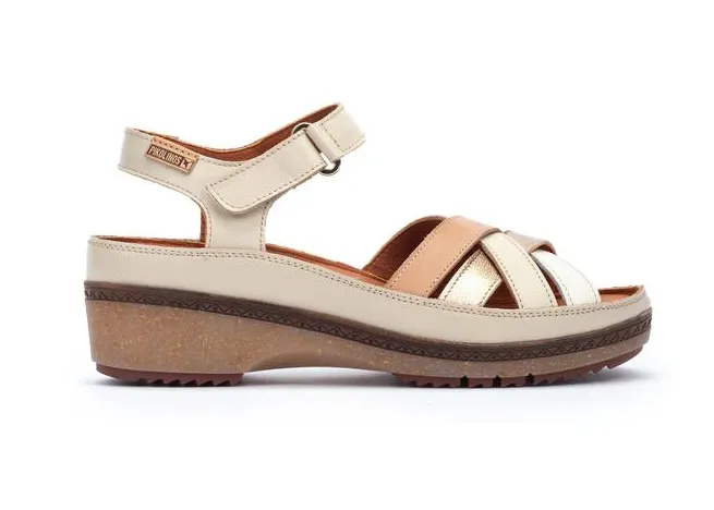 Women's Pikolinos Granada Sandals with Multicolor Straps Color: Marifil