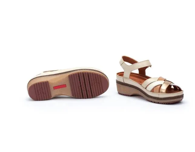 Women's Pikolinos Granada Sandals with Multicolor Straps Color: Marifil