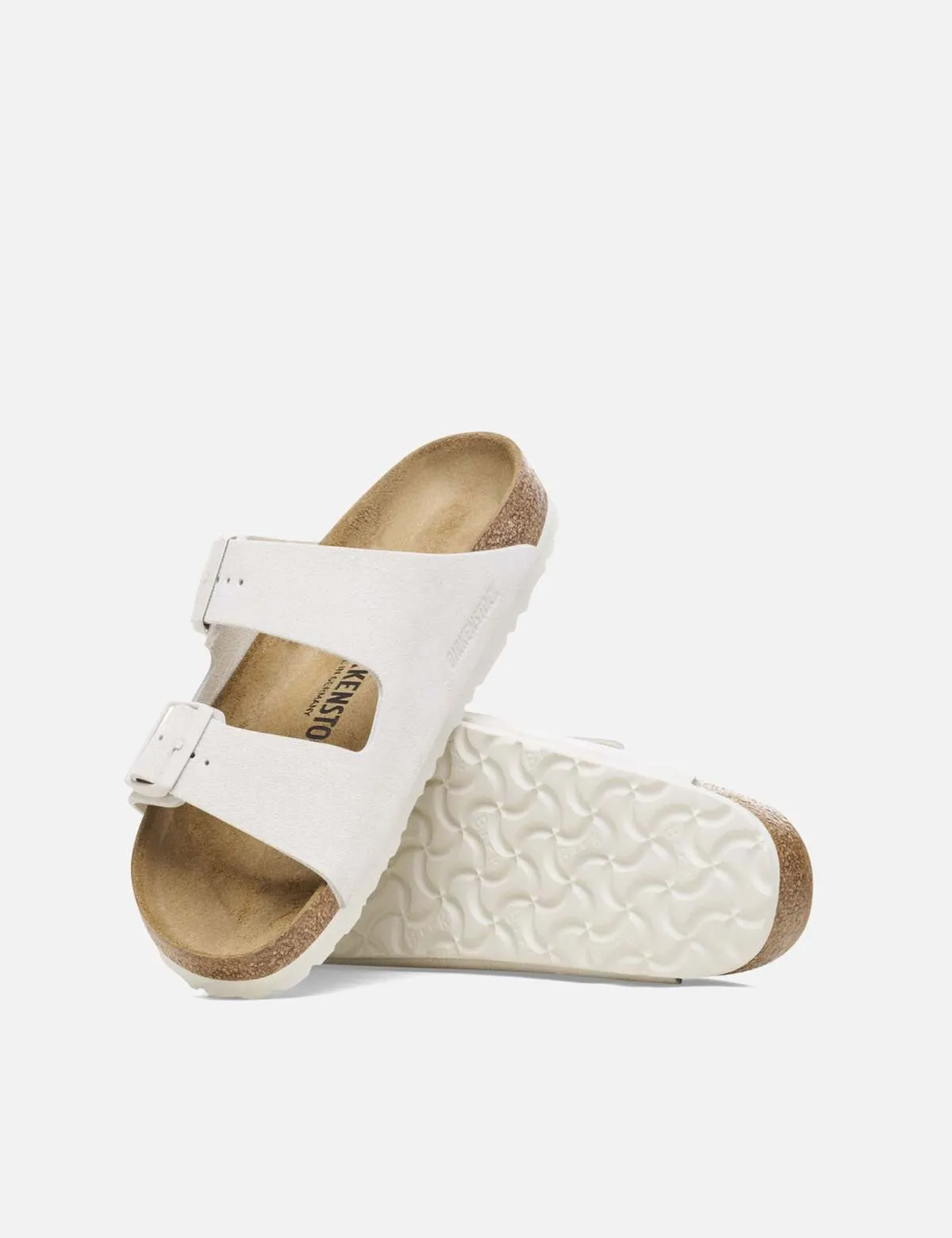 Women's Arizona Sandals LEVE Narrow Antique - White