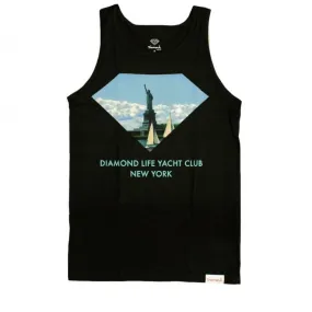 Yacht Club Tank Top - Black