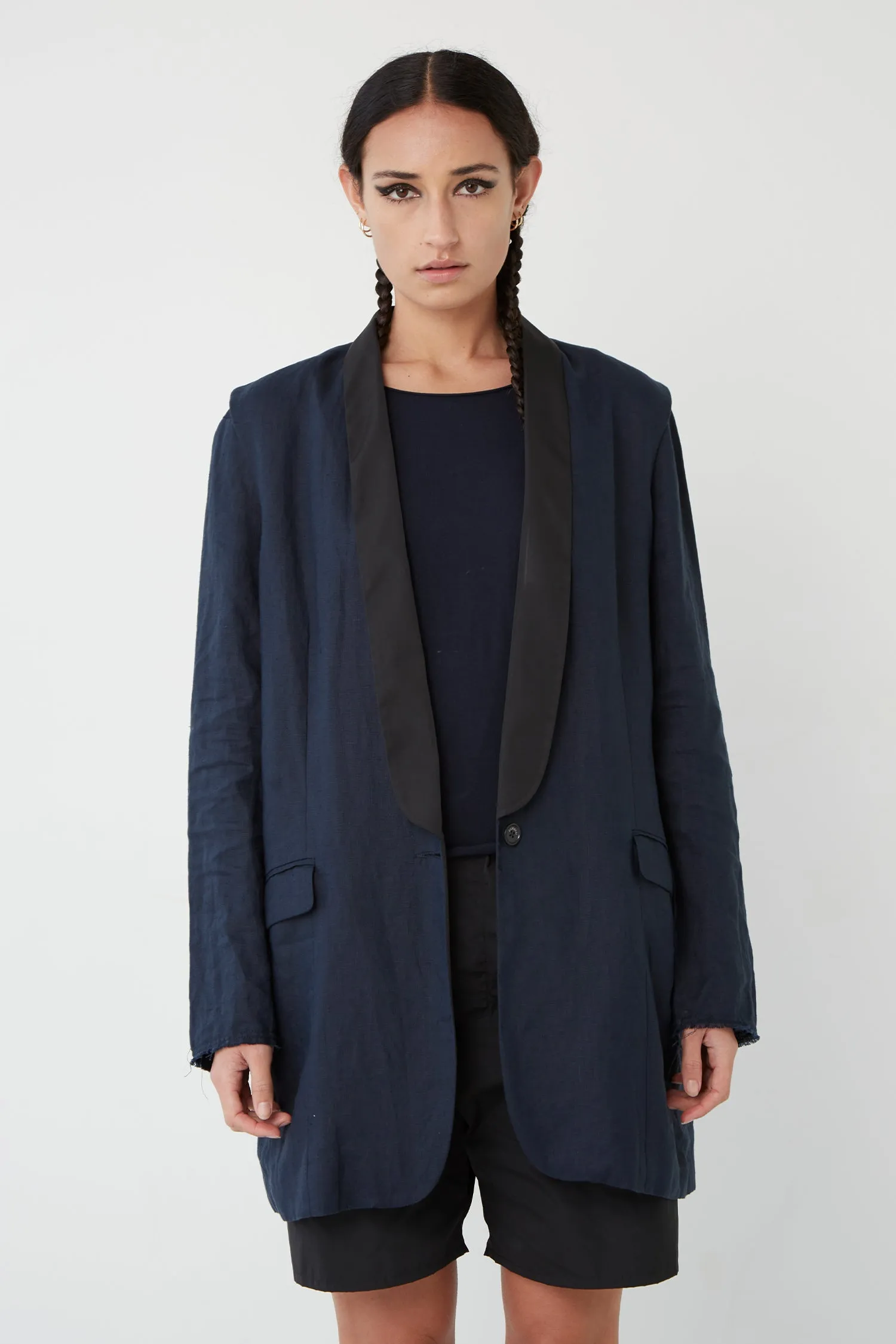 ZAMBESI   TUX VEST IN MARINE, S24