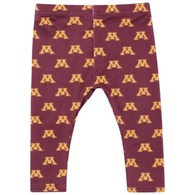 ZooZatZ Baby Girls' Minnesota Golden Gophers All Over Joggers